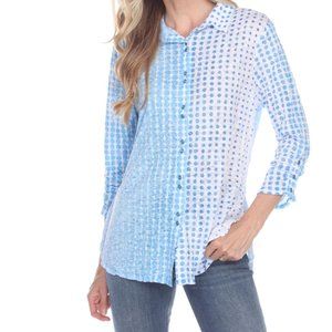 Carine blue dots top